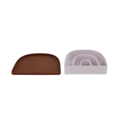product image of rainbow plate bowl caramel lavender 1 589