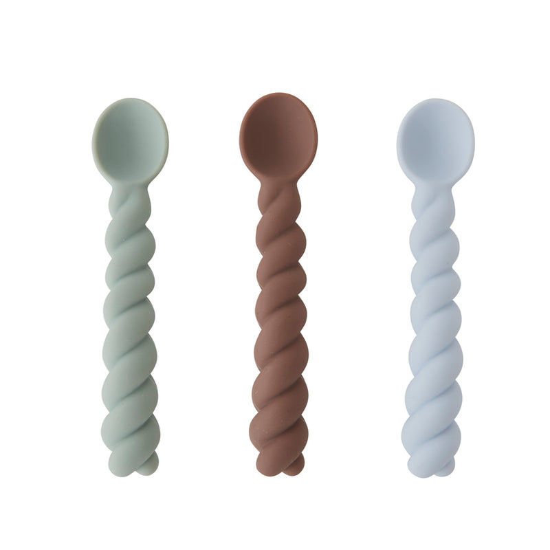 media image for mellow spoon pack of 3 dusty blue taupe pale mint by oyoy m107157 1 29
