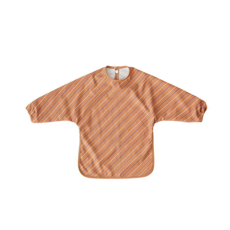 media image for cape bib striped light rubber coral by oyoy m107209 1 21