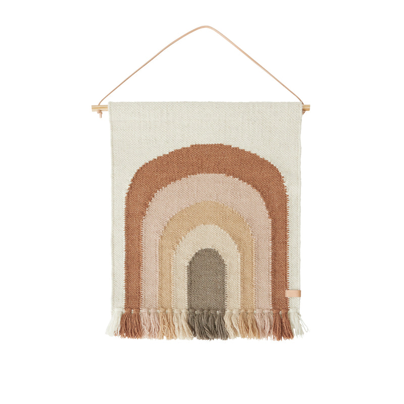 media image for follow the rainbow mini wall rug choko by oyoy m107216 1 243