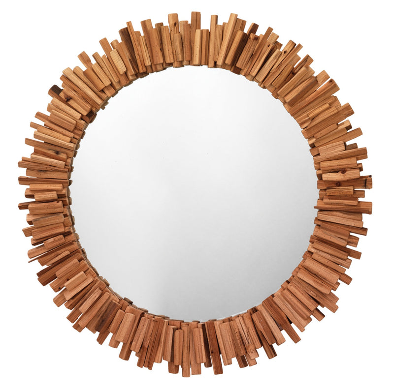 media image for Driftwood Round Mirror 253
