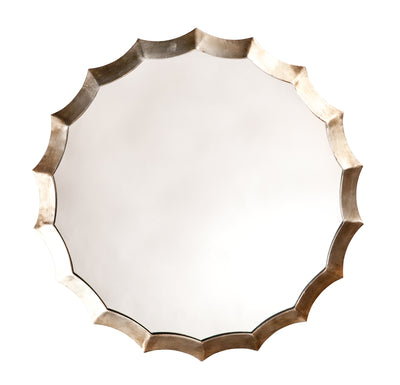 product image of Round Scalloped Mirror design by Jamie Young 594