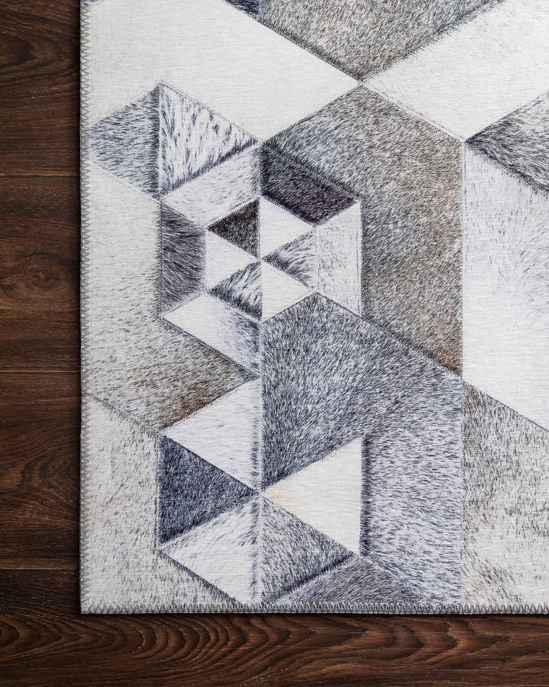 media image for Maddox Rug in Grey & Ivory by Loloi II 296