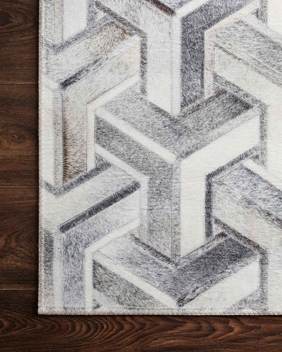 product image for Maddox Rug in Silver & Ivory by Loloi II 98