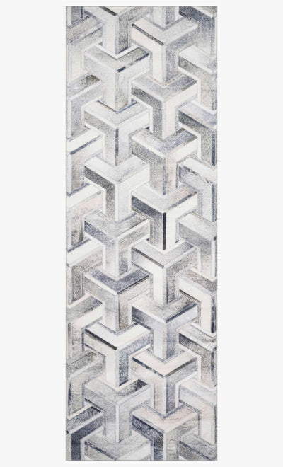 product image for Maddox Rug in Silver & Ivory by Loloi II 26