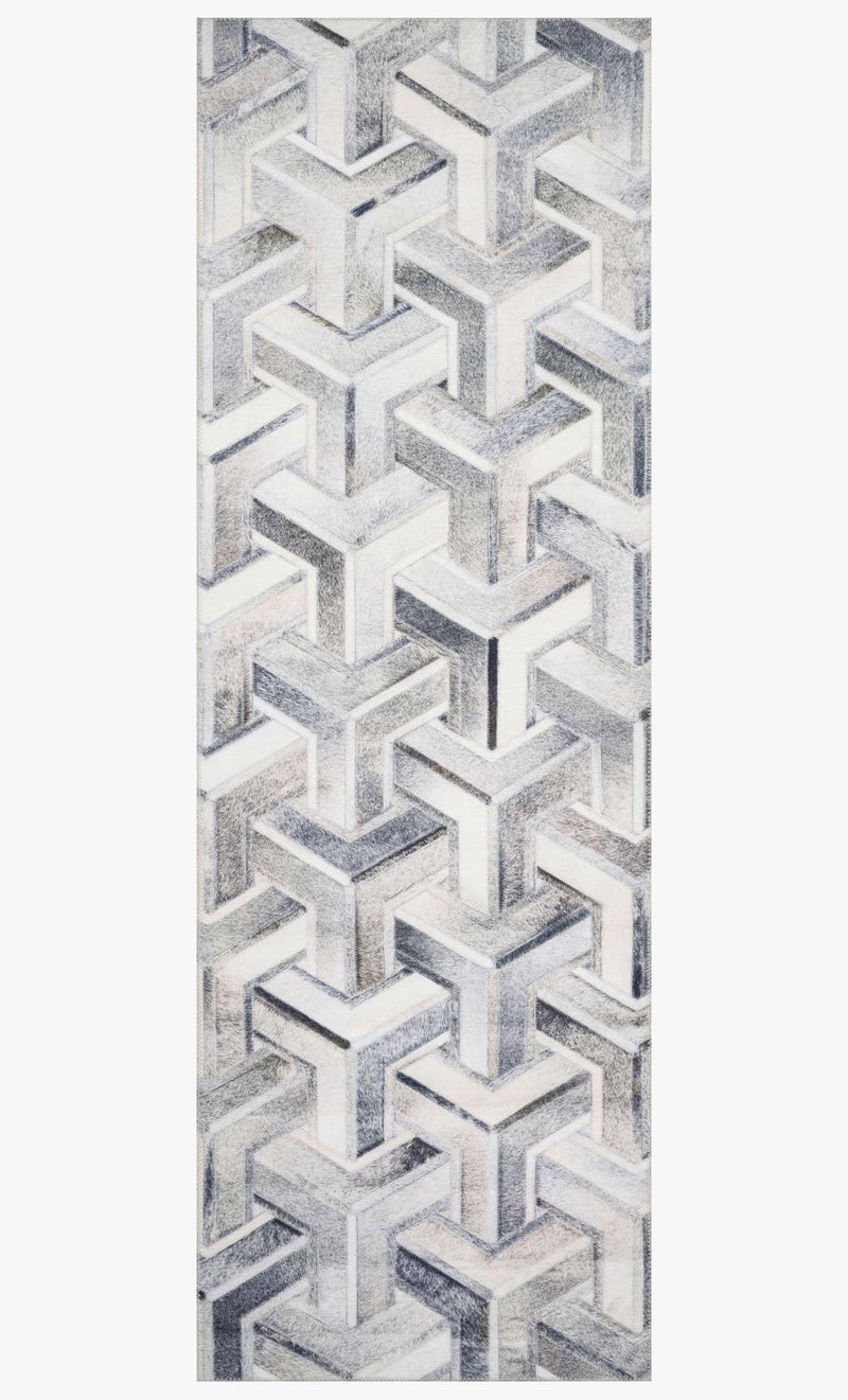 media image for Maddox Rug in Silver & Ivory by Loloi II 247