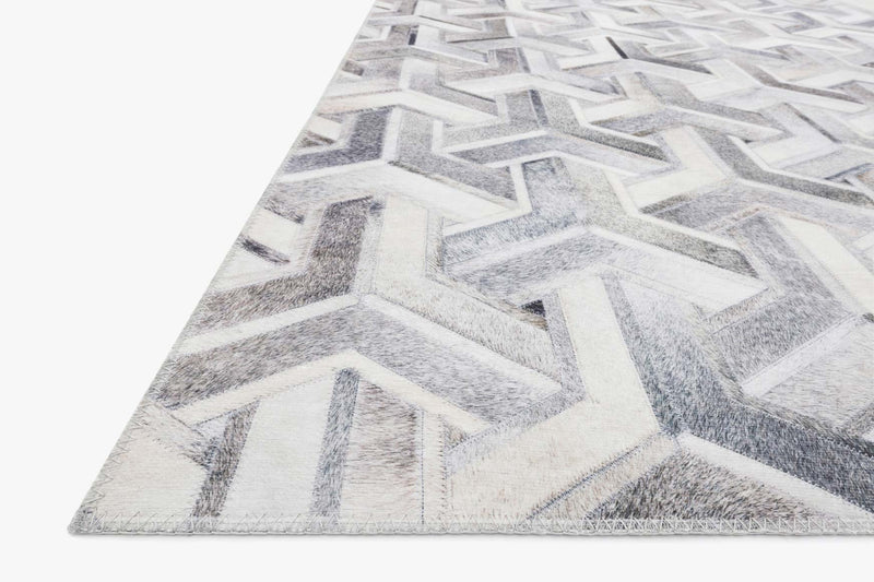media image for Maddox Rug in Silver & Ivory by Loloi II 284