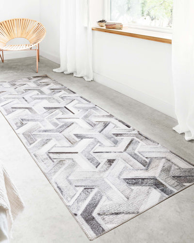 product image for Maddox Rug in Silver & Ivory by Loloi II 90