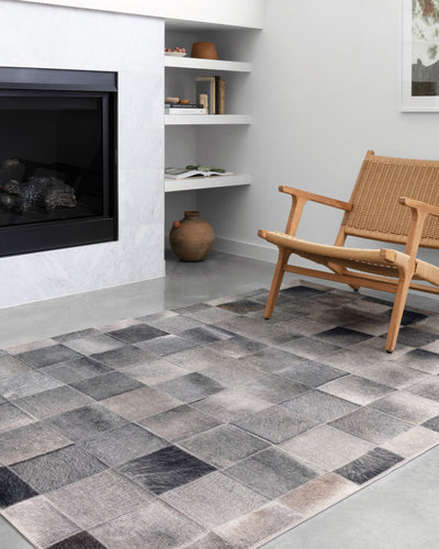 product image for Maddox Rug in Charcoal / Grey by Loloi II 43