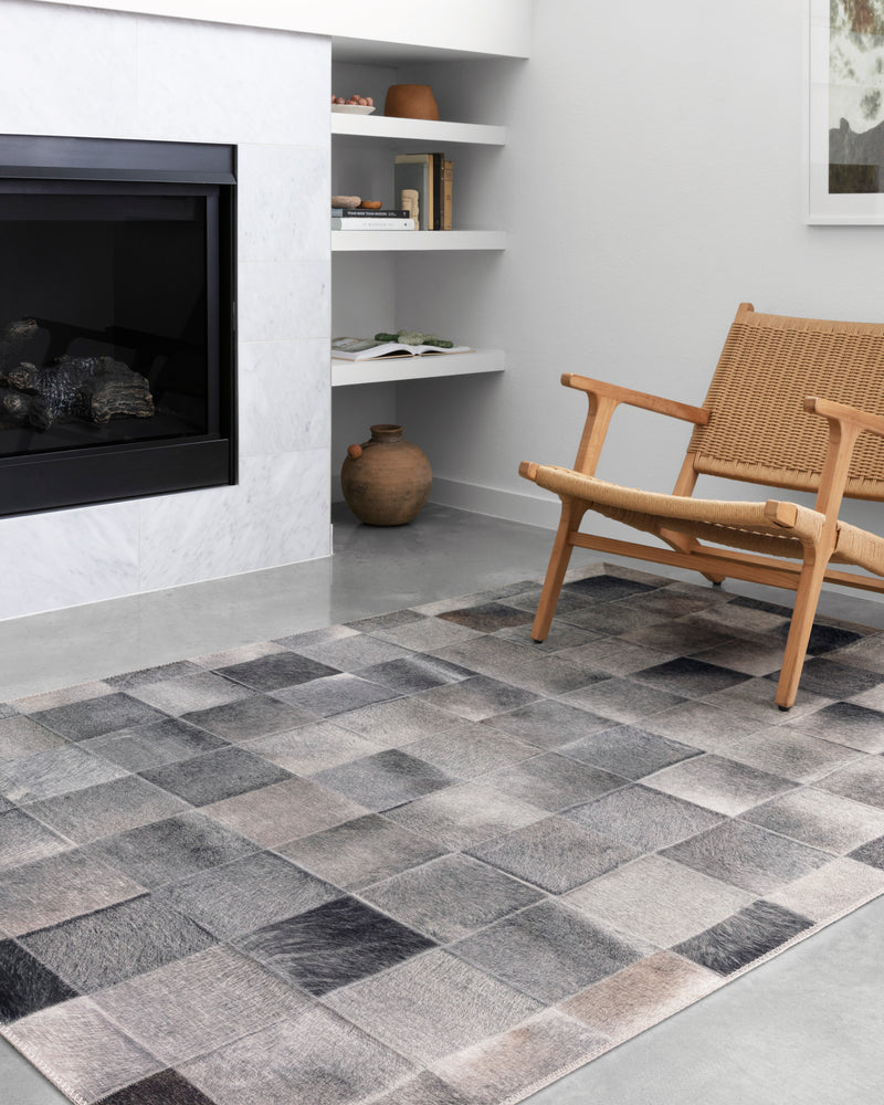 media image for Maddox Rug in Charcoal / Grey by Loloi II 28