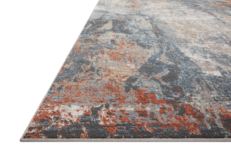 media image for Maeve Rug in Silver / Apricot by Loloi II 243