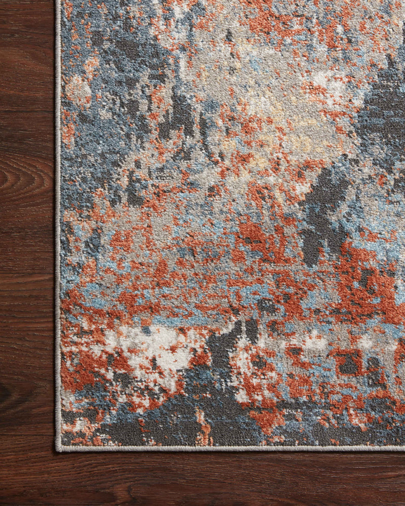 media image for Maeve Rug in Silver / Apricot by Loloi II 284