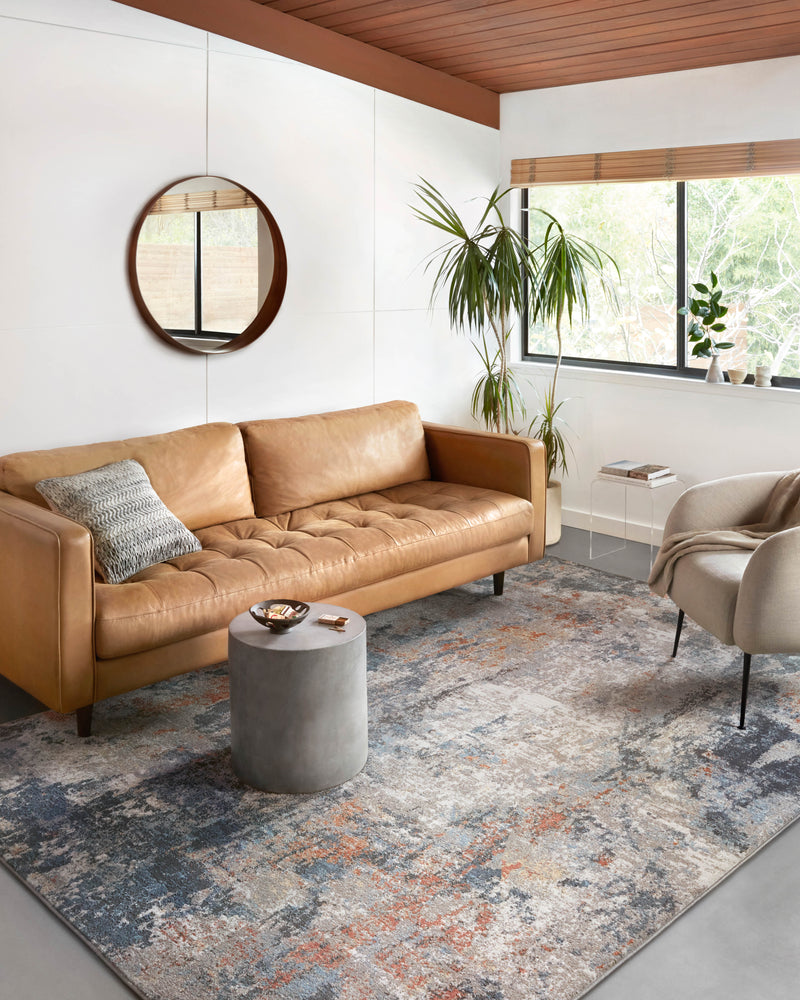 media image for Maeve Rug in Silver / Apricot by Loloi II 229