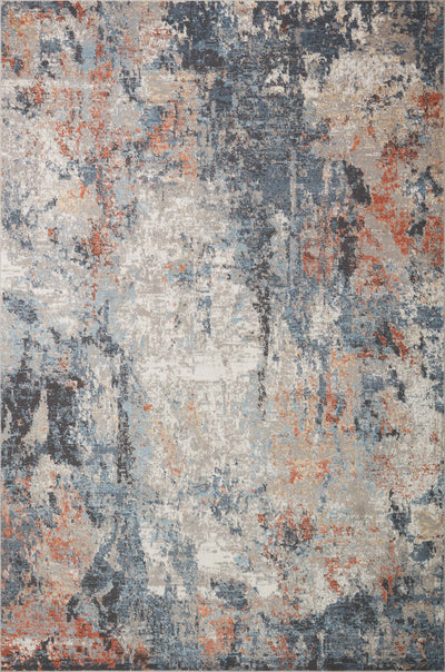 product image for Maeve Rug in Silver / Apricot by Loloi II 82