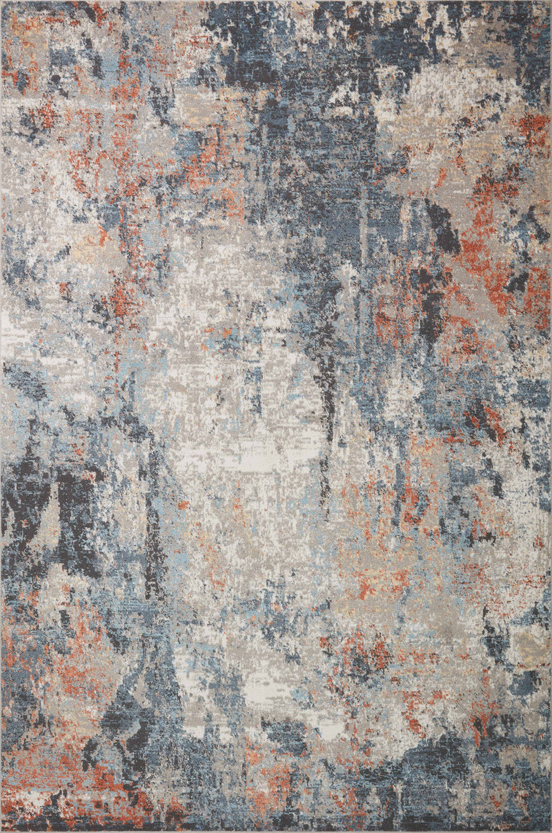 media image for Maeve Rug in Silver / Apricot by Loloi II 292