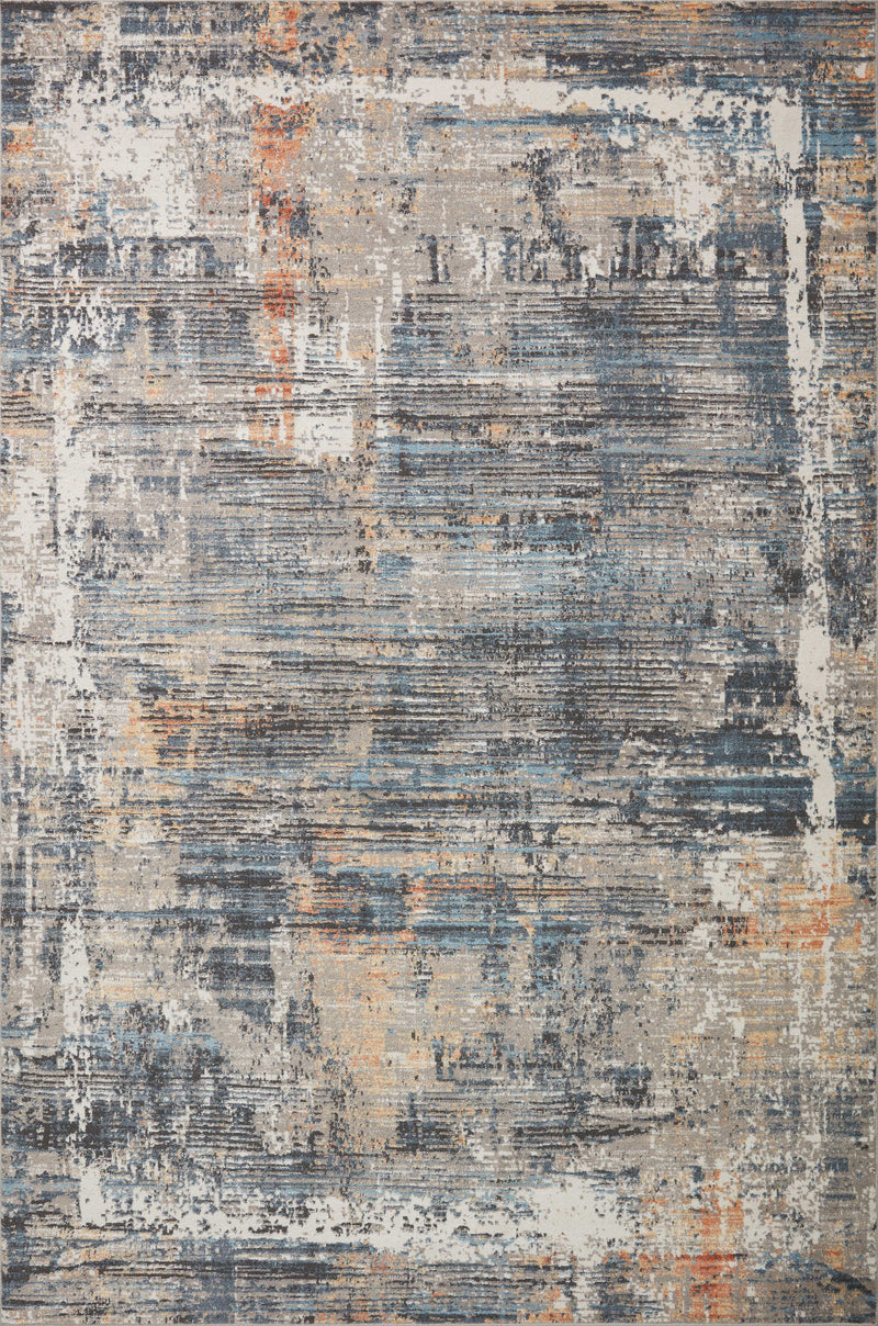 media image for Maeve Rug in Slate / Apricot by Loloi II 224