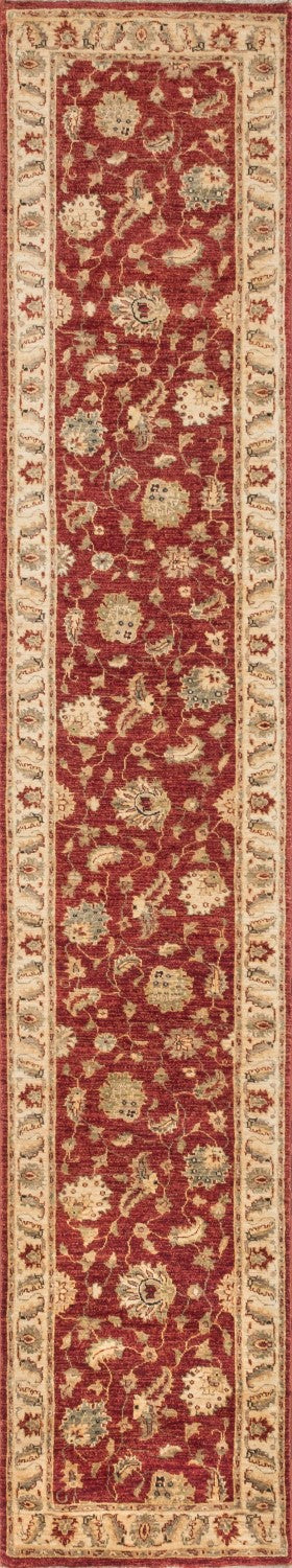 product image for Majestic Hand Knotted Red/Ivory Rug 2 46