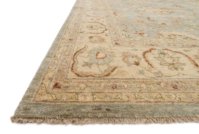 product image for Majestic Hand Knotted Slate/Beige Rug 3 3