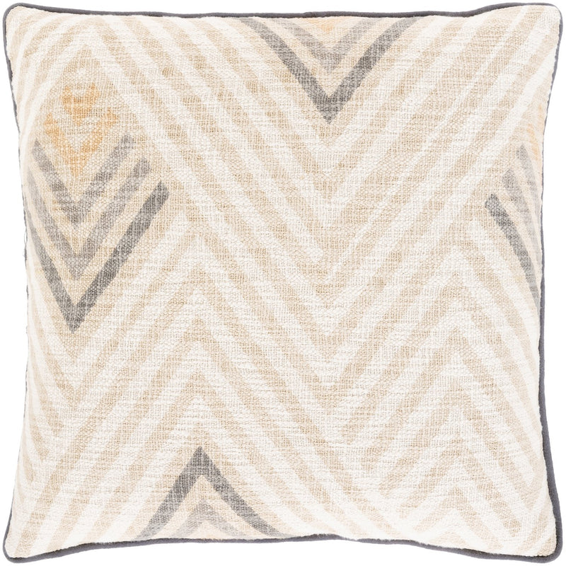media image for Mila MAL-001 Hand Woven Pillow in Beige & Camel by Surya 28