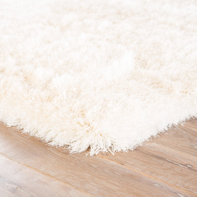 product image for Marlowe Handmade Solid White Area Rug 87