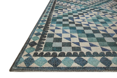 product image for Malik Rug in Ivory / Ocean 11