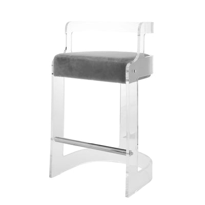 product image for Malone Acrylic Barrel Back Counter Stool 1 21