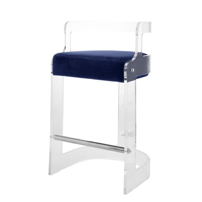 product image for Malone Acrylic Barrel Back Counter Stool 2 66
