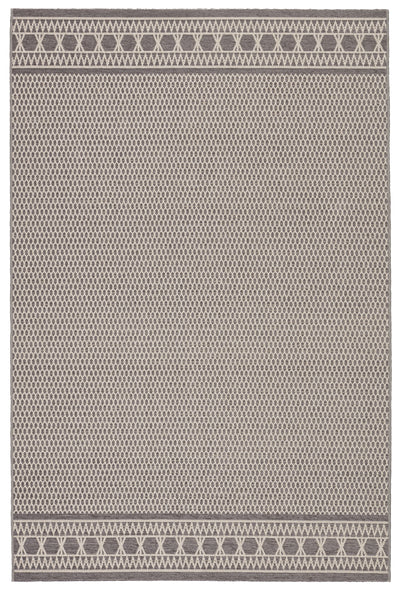 product image of vella indoor outdoor trellis gray cream area rug by jaipur living 1 572