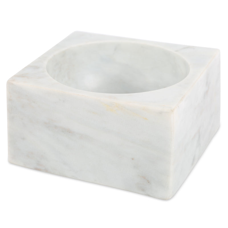 media image for marble modernist bowls in white in various sizes design by sir madam 2 290