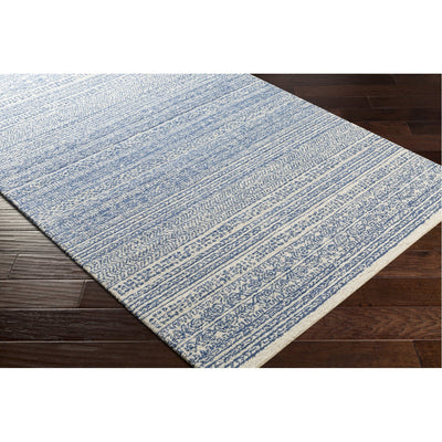 product image for Maroc MAR-2304 Hand Tufted Rug in Dark Blue & Ivory by Surya 85