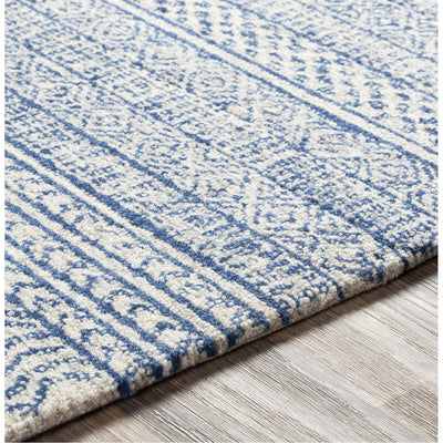 product image for Maroc MAR-2304 Hand Tufted Rug in Dark Blue & Ivory by Surya 96