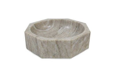 product image for Octagonal Marble Bowl -  Beige 15