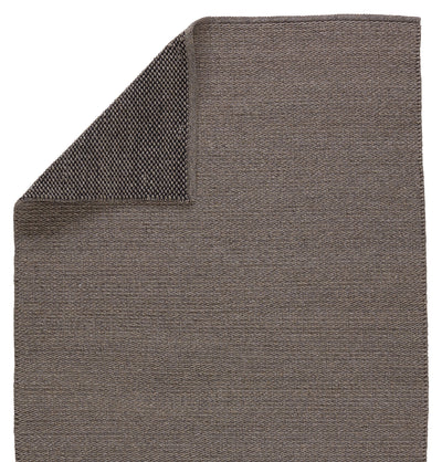 product image for Ryker Indoor/Outdoor Solid Brown & Grey Rug by Jaipur Living 54