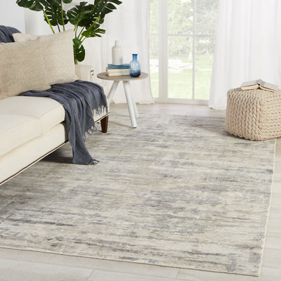 product image for retreat handmade abstract gray ivory rug by barclay butera by jaipur living 6 5