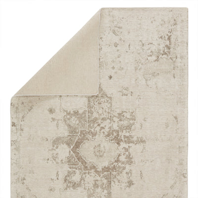 product image for canyon handmade medallion ivory light gray rug by barclay butera by jaipur living 5 5