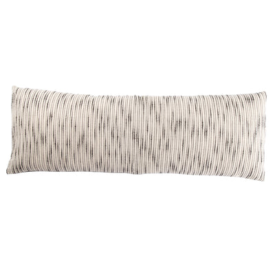 product image of Linnean Stripe White & Gray Pillow design by Jaipur Living 521