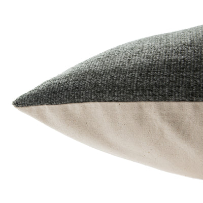 product image for Scandi Solid Dark Gray & White Pillow design by Jaipur Living 29