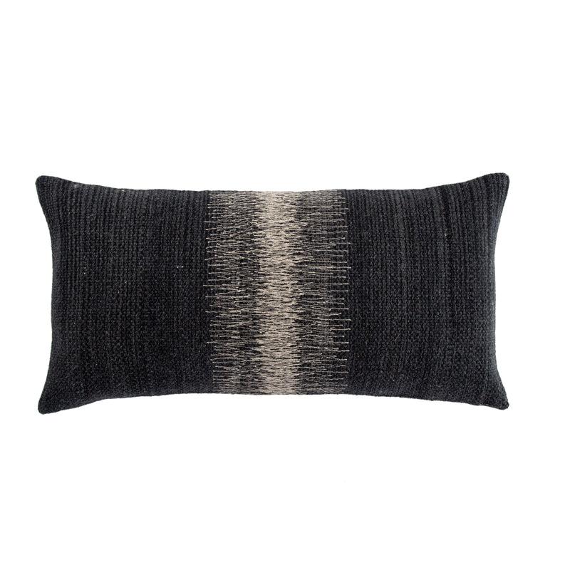 media image for Aravalli Ombre Black & Gray Pillow design by Jaipur Living 222