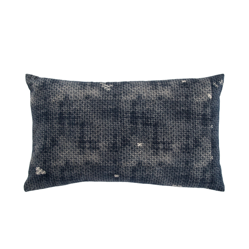 media image for Amer Trellis Indigo & Gray Pillow design by Jaipur Living 211