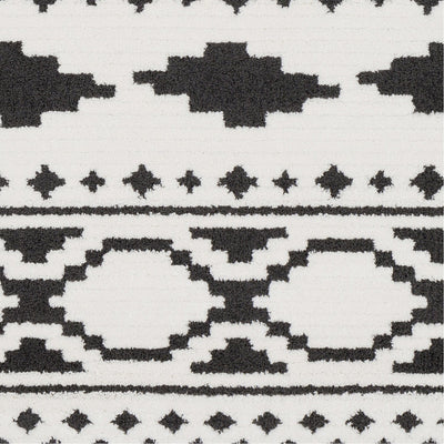 product image for Moroccan Shag MCS-2305 Rug in Black & White by Surya 0