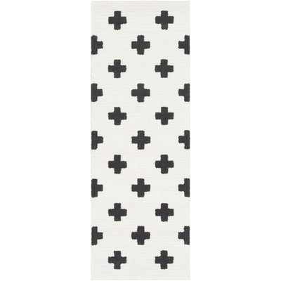 product image for Moroccan Shag MCS-2306 Rug in Black & White by Surya 45