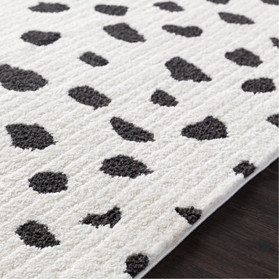 product image for Moroccan Shag MCS-2307 Rug in Black & White by Surya 84
