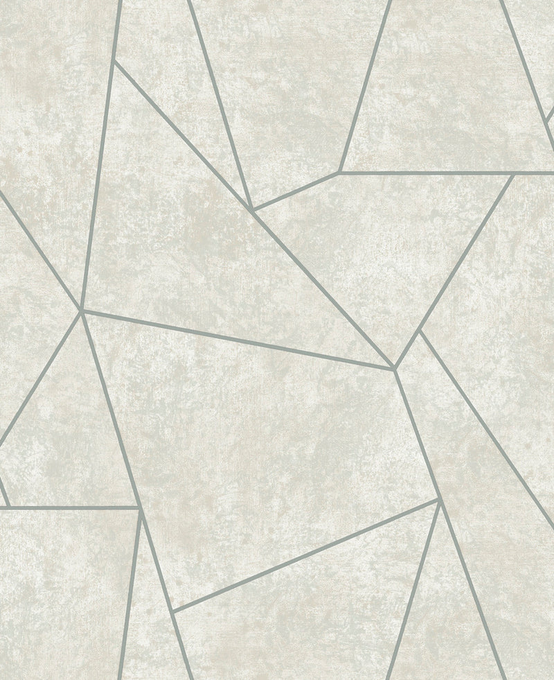media image for Nazca Wallpaper in Neutral/Silver from the Modern Metals Second Edition 24
