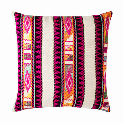 product image of Flamenco Striped Multicolor & Ivory Pillow design by Jaipur Living 562