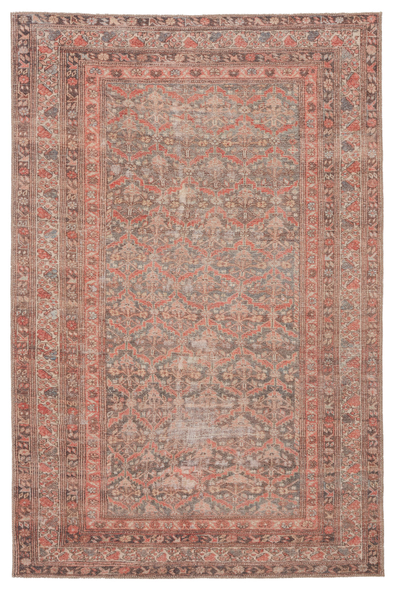 media image for estienne trellis rust brown area rug by jaipur living 1 272