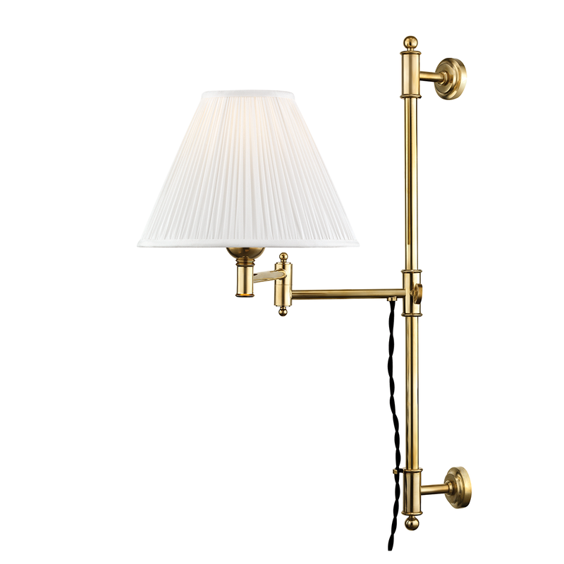 media image for Classic No.1 Adjustable Wall Sconce by Mark D. Sikes for Hudson Valley 1 210