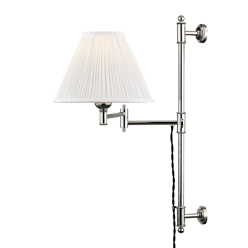 media image for Classic No.1 Adjustable Wall Sconce by Mark D. Sikes for Hudson Valley 3 276