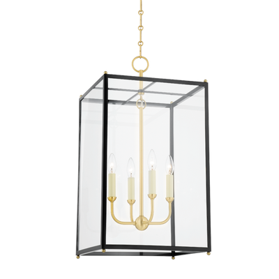 product image of chaselton 4 light lantern by hudson valley lighting mds1201 agb dbl 1 578