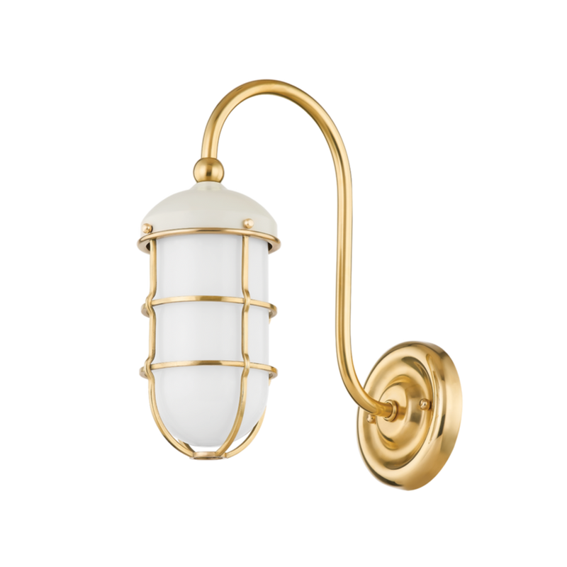 media image for holkham light sconce by hudson valley lighting mds1500 agb db 2 251