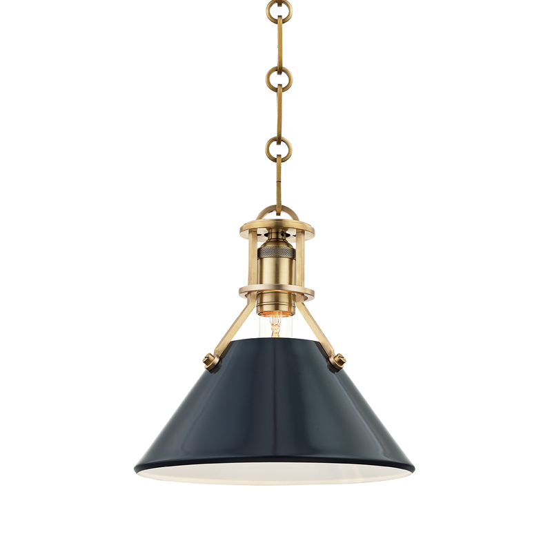 media image for painted no2 1 light small pendant design by mark d sikes 2 258